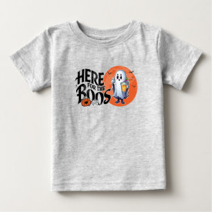 Here for the Boos Drink Up and Get Your Spook On Baby T-Shirt
