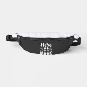 Here For The Boos Halloween Ghost Design_1 Fanny Pack