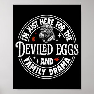 Here for The Deviled Eggs and Family Drama Monkey Poster
