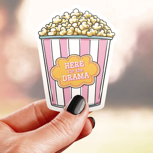 Here For The Drama Popcorn Vinyl (Creator Uploaded)