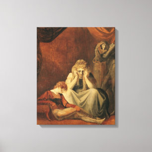 Here I and Sorrow Sit' Canvas Print