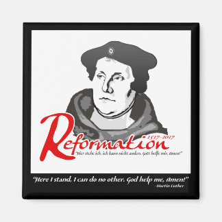 Here I Stand Martin Luther Reformation 500 Magnet