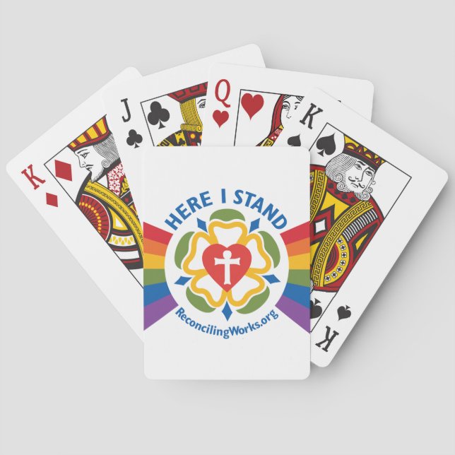 "Here I Stand" playing cards (Back)
