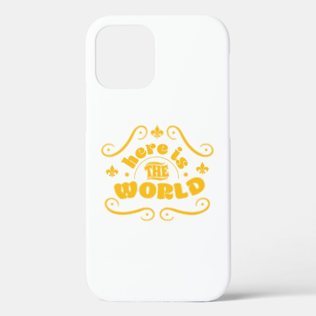 Here is the world Case-Mate iPhone case (Back)