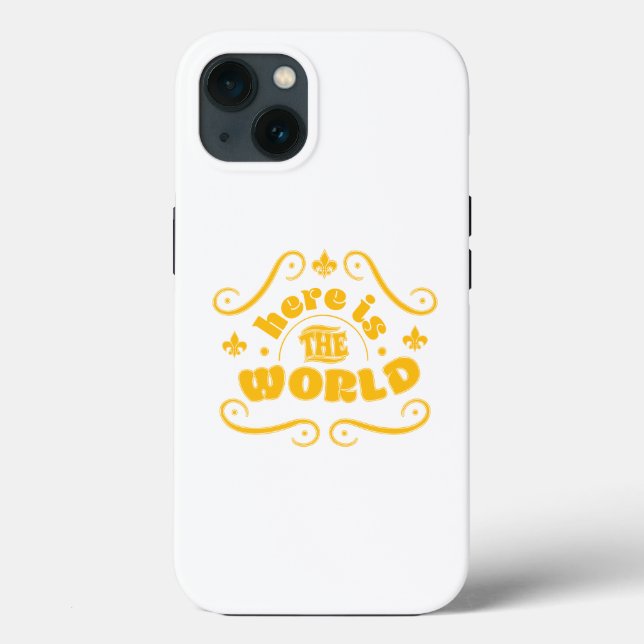 Here is the world Case-Mate iPhone case (Back)