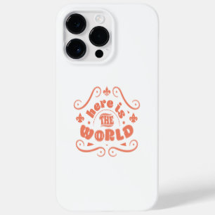 Here is the world Case-Mate iPhone 14 pro max case