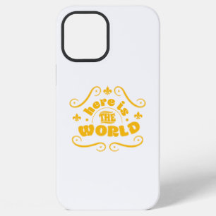 Here is the world iPhone 12 pro max case