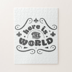 Here is the world jigsaw puzzle