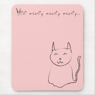 Here Mousey MP Mouse Pad