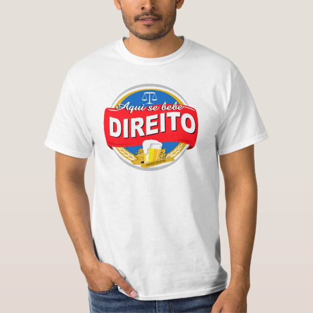 Here Right Is drunk T-Shirt (Front)