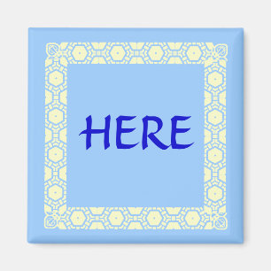 Here Stateroom Door Marker Magnet