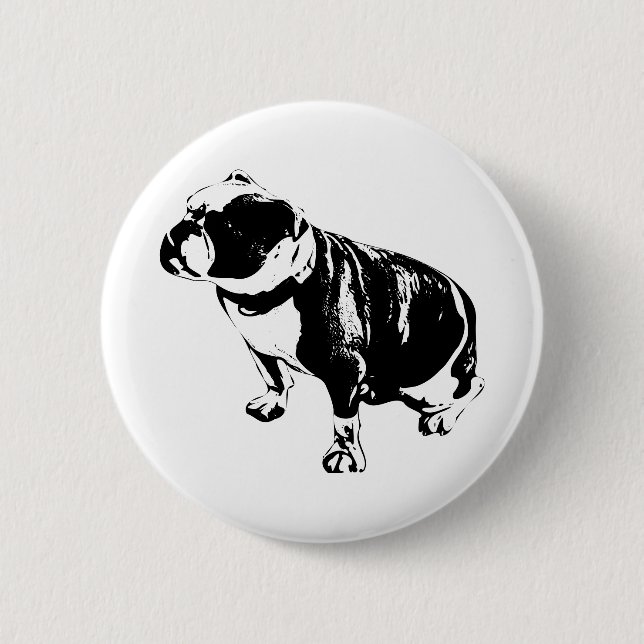 Here, Steady 2 Inch Round Button (Front)