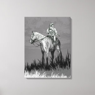 "Here There Be Knights" art print by Jaime Munt