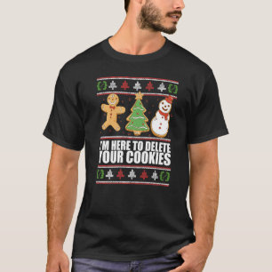 HERE TO DELETE YOUR COOKIES Ugly Web Developers Co T-Shirt