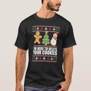 HERE TO DELETE YOUR COOKIES Ugly Web Developers Co T-Shirt