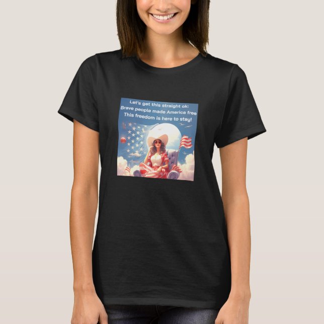 Here To Stay (dark) T-Shirt (Front)