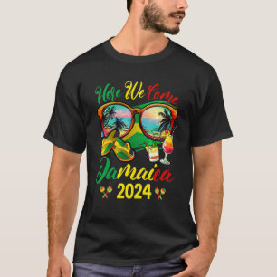Here We Come Jamaica 2024 Family Vacation Matching T-Shirt