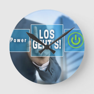 Here we go (german los gehts) touchscreen concept round clock
