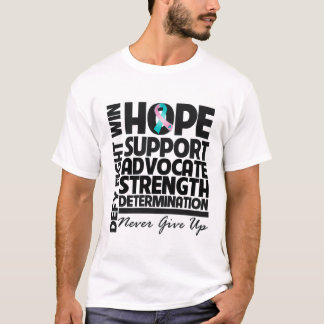Hereditary Breast Cancer Hope Support Advocate T-Shirt