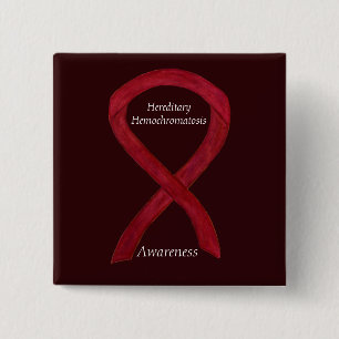 Hereditary Hemochromatosis Awareness Ribbon Pin