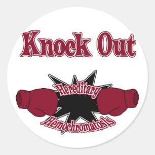 Hereditary Hemochromatosis Classic Round Sticker