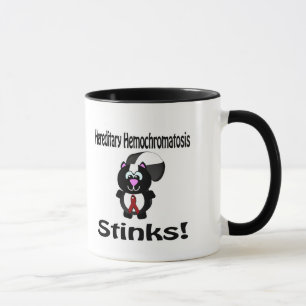 Hereditary Hemochromatosis Stinks Skunk Awareness Mug