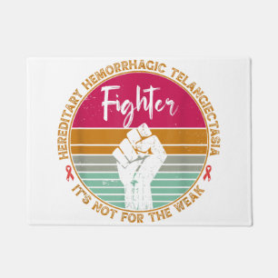 Hereditary Hemorrhagic Telangiectasia awareness Fi Doormat