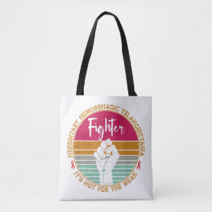 Hereditary Hemorrhagic Telangiectasia awareness Fi Tote Bag