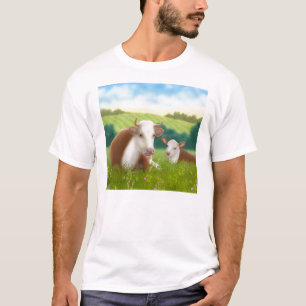 Hereford Cow and Calf T-Shirt