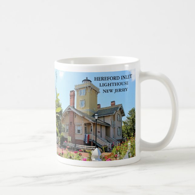 Hereford Inlet Lighthouse, New Jersey Mug (Right)