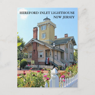 Hereford Inlet Lighthouse, New Jersey Postcard