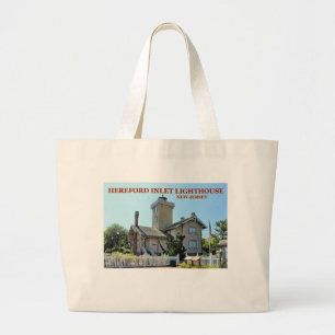 Hereford Inlet Lighthouse, New Jersey Tote Bag