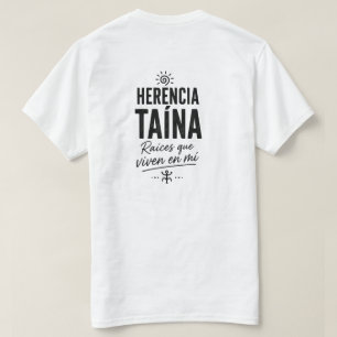 Herencia Taína Vive en Mí Puerto Rico Pride T-Shirt