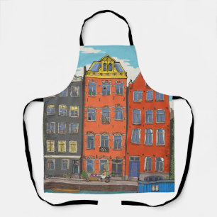 Herengracht Canal Amsterdam Netherlands Apron