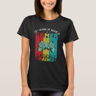 Here's a cool Retro Vibe Gamer Design for the Fami T-Shirt