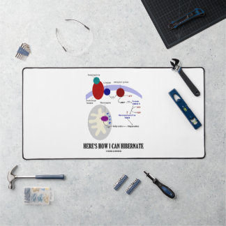 Here's How I Can Hibernate Thermogenesis Desk Mat