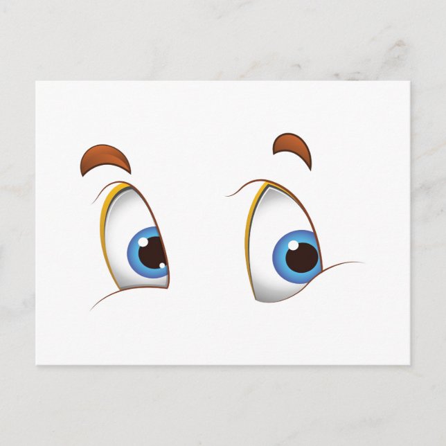 Here's Looking at You Kid Blue Eyes Postcard (Front)