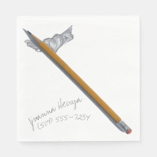 Here's My Number LUNCHEON NAPKIN