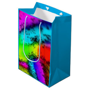 "Here's the Colour" Medium Glossy Custom Gift Bag