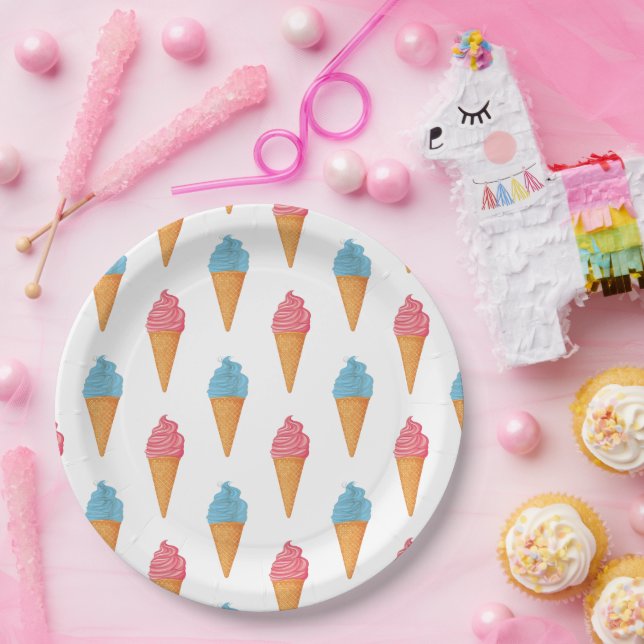 Here's the Scoop Paper Plate (Party)