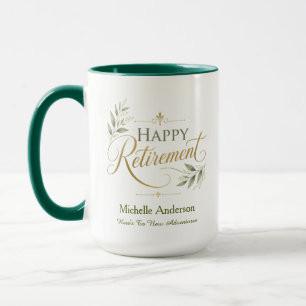 Here's To New Adventures Personalized Name Mug