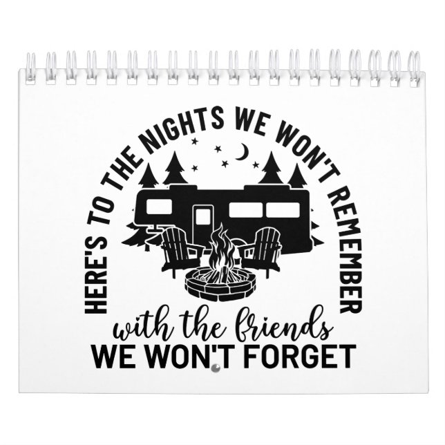 Here's To The Nights We Won't Remember With The Fr Calendar (Cover)