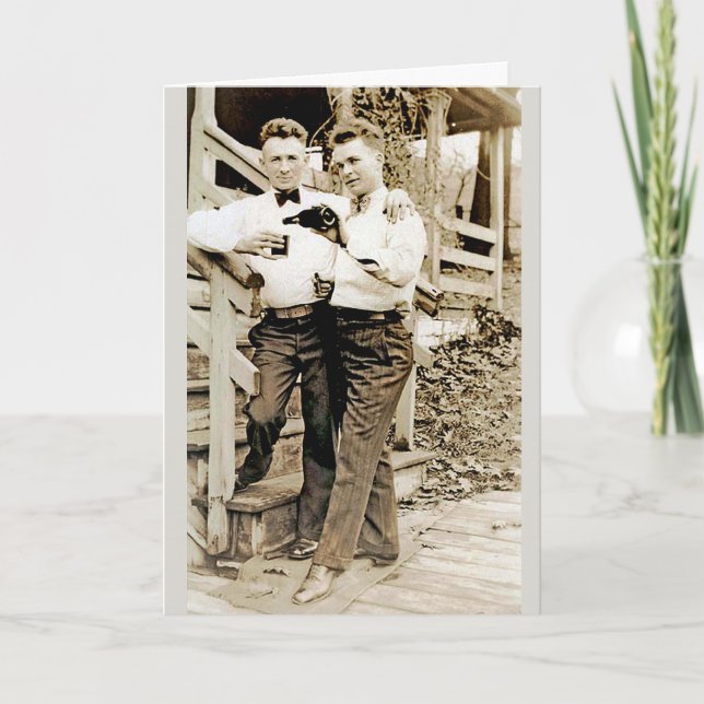 Here's to Us. Card (Front)