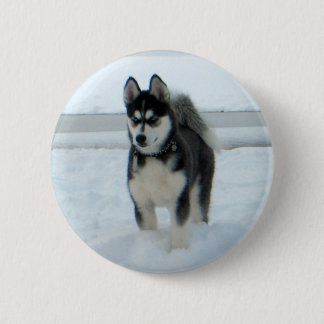 Here's Trouble 2 Inch Round Button