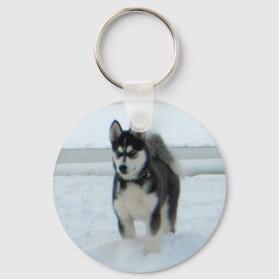Here's Trouble Keychain
