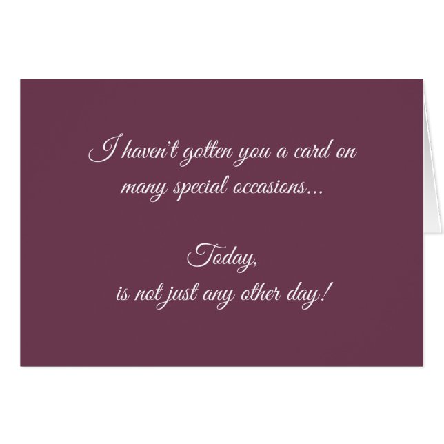 Here's Your Card Day (Front Horizontal)