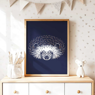 Hérisson   Impression sur toile Hérisson animal de