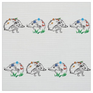 Hérisson, Tissu Aniamls mignons