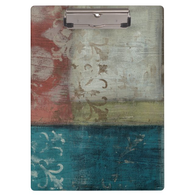 Heritage Abstract I Clipboard (Front)