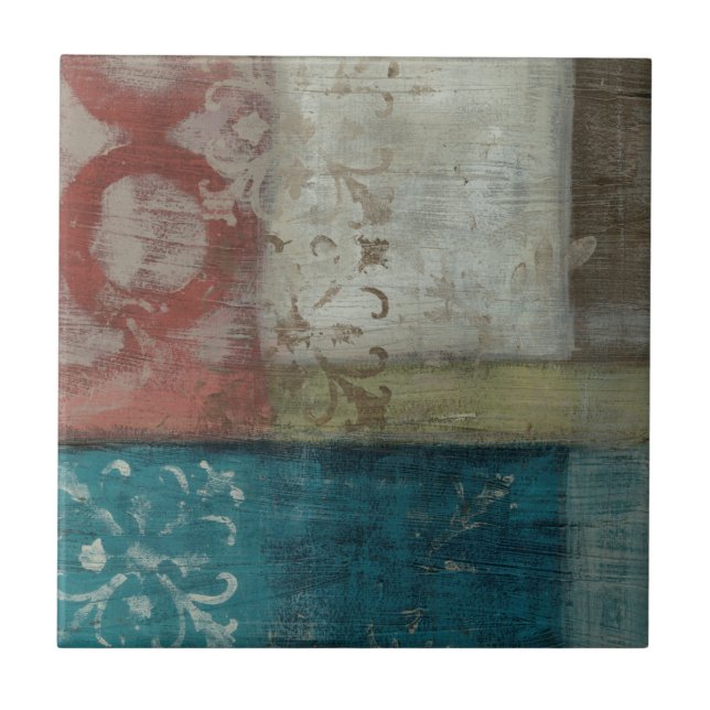 Heritage Abstract I Tile (Front)